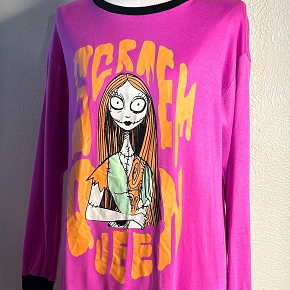 TIM BURTON’S The Nightmare Before Christmas Scream Queen Nightshirt Night Gown‎ - Picture 4 of 12